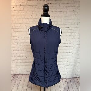 Zella Dark Blue Quilted Vest